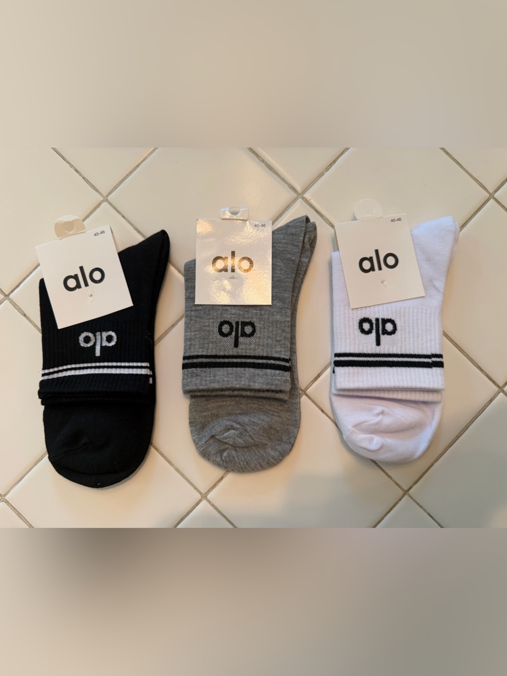 ALO yoga athletic Socks bundle set travel sport winter summer party gifts comfy